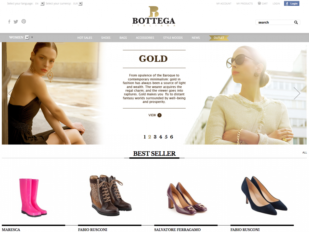 www.bottegaitaliana.kz